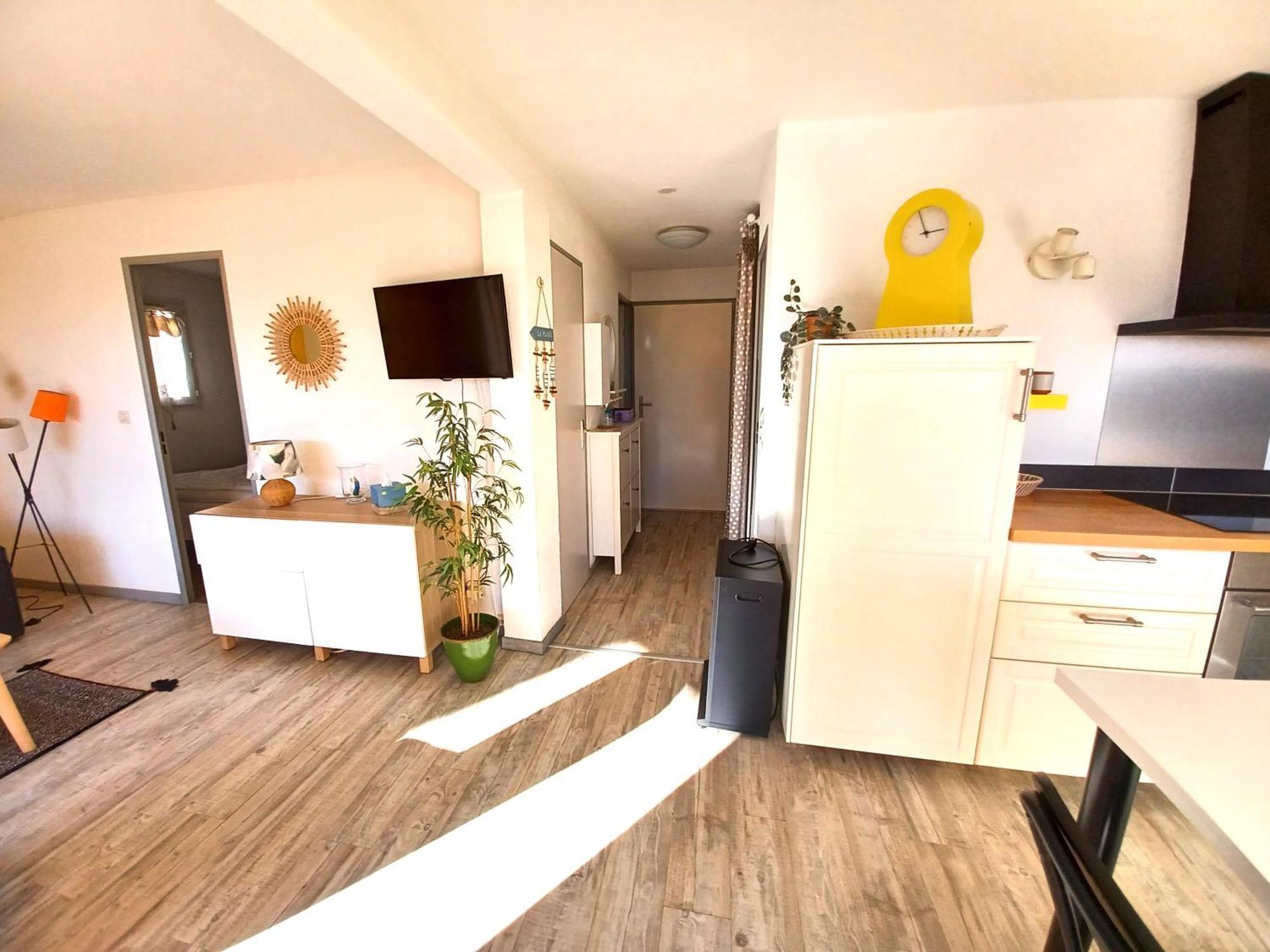 Plain-Pied Jardin 6 Personnes Clim Vue Mer Parking Wifi Terrasse Piscine Dans La Residence Saint-Pierre-la-Mer  Exterior photo