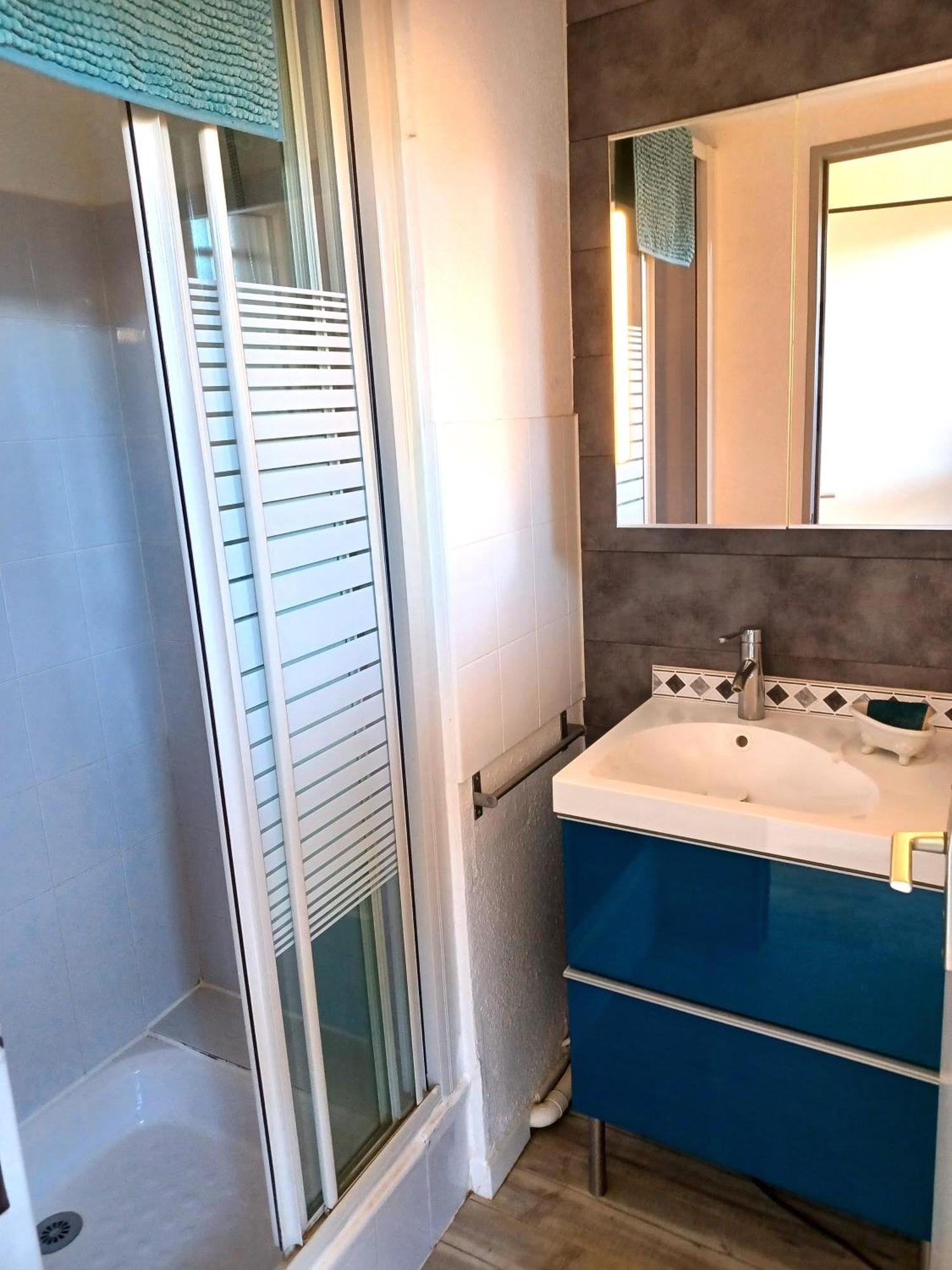 Plain-Pied Jardin 6 Personnes Clim Vue Mer Parking Wifi Terrasse Piscine Dans La Residence Saint-Pierre-la-Mer  Exterior photo