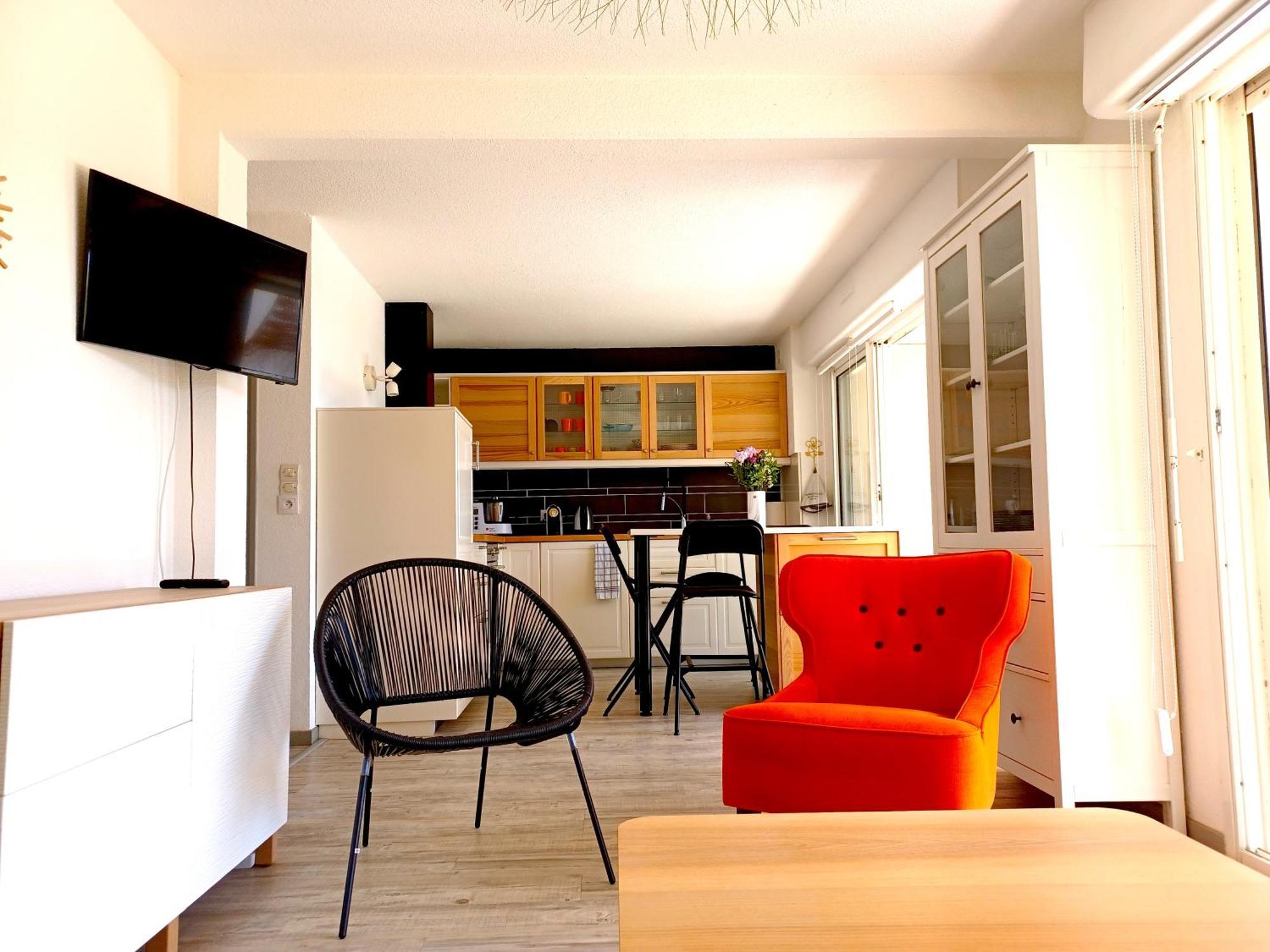 Plain-Pied Jardin 6 Personnes Clim Vue Mer Parking Wifi Terrasse Piscine Dans La Residence Saint-Pierre-la-Mer  Exterior photo